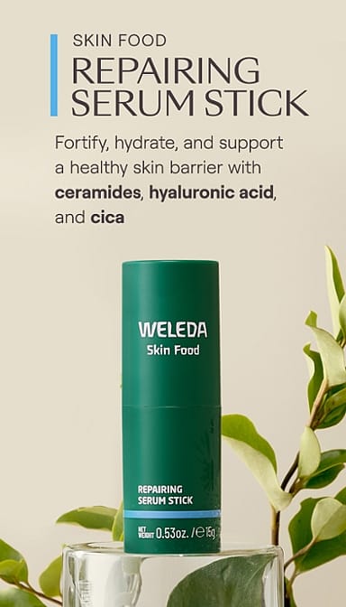 haut lebensmittel die reparatur serum stick - weleda